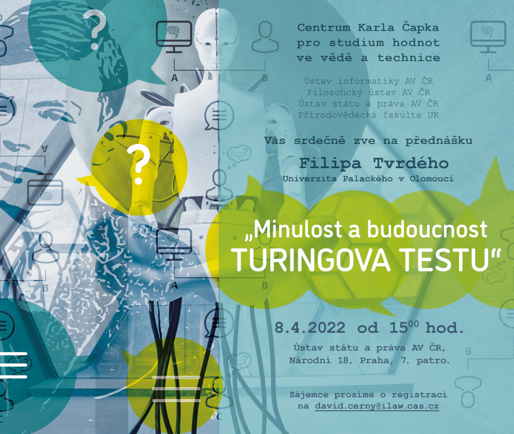 pozvánka turingův test