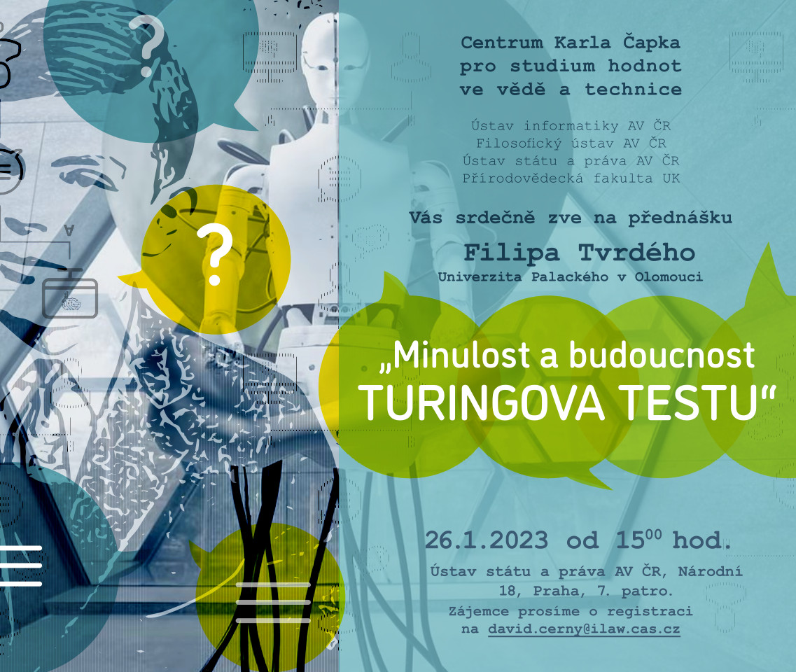 pozvánka turingův test 2023