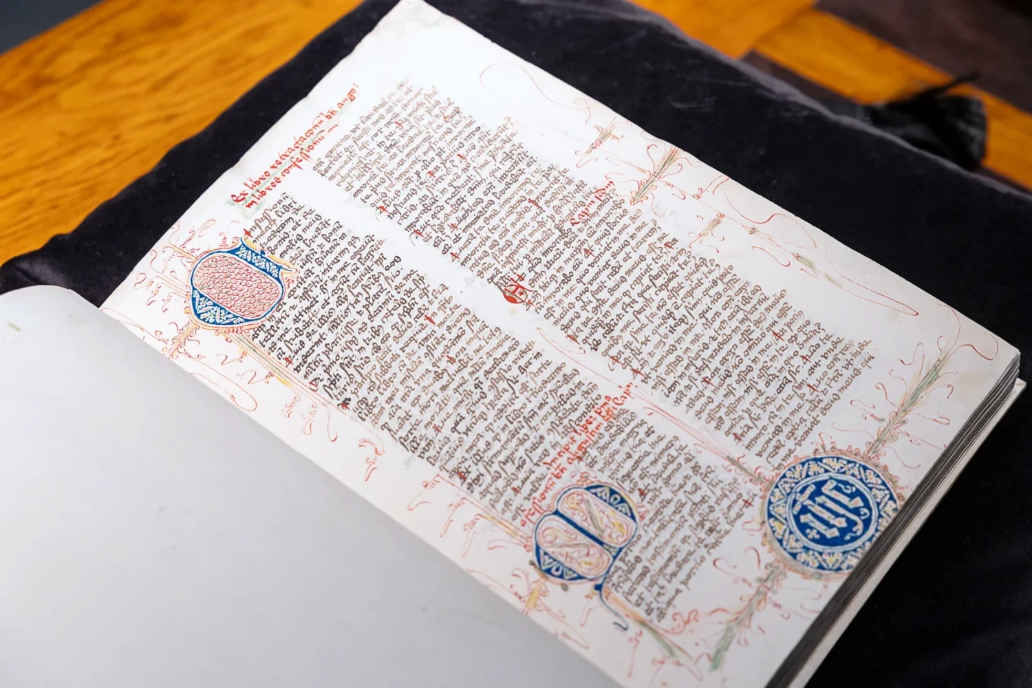 Photo of the Augustinian Codex Pawel Piotrowski