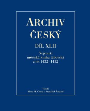 Nejstarší městská kniha táborská z let 1432–1452