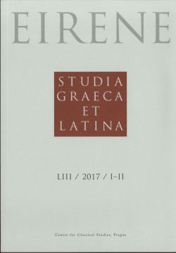 Eirene. Studia Graeca et Latina