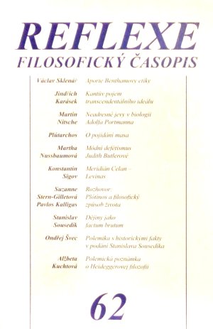 REFLEXE 62 Filosofický časopis