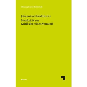 Metakritik zur Kritik der reinen Vernunft