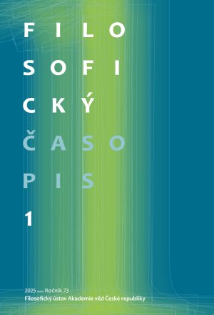 Filosofický časopis 1/2025