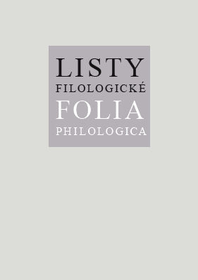 Listy filologické (FOLIA PHILOLOGICA)