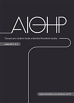 AITHER. Journal for the Study of Greek and Latin Philosophical Traditions